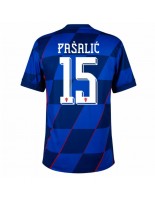 Kroatia Mario Pasalic #15 Bortedrakt EM 2024 Korte ermer